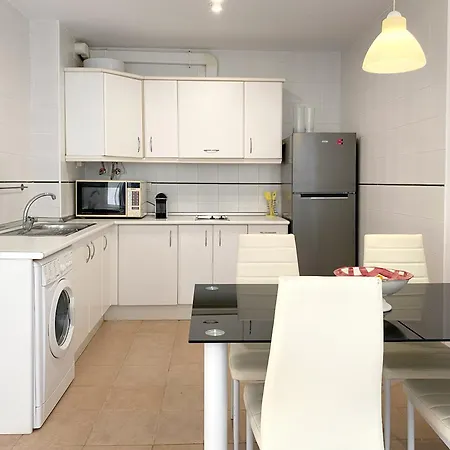 Apartamento Con Vistas Al Mar En Urbanizacion En Primera Linea De Playa Vera Exterior foto